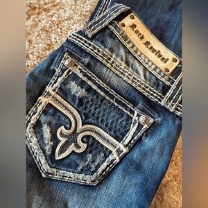 Rock Revival Distressed Jeans